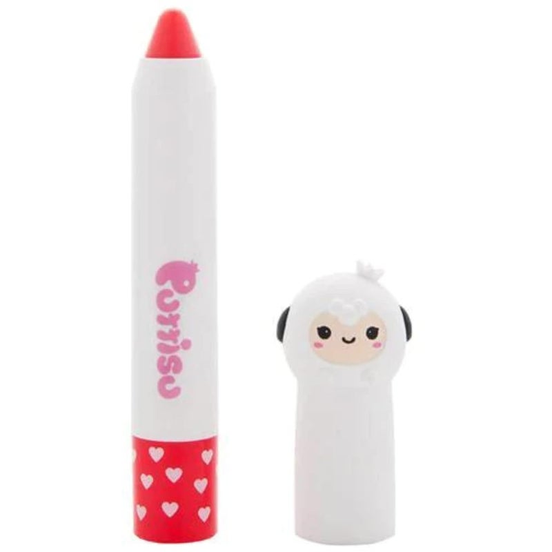 Butter Lip Color Crayon Balm with Deep Fruit Scent Hypoallergenic & Moisturizing - Long Lasting, Non-Stain (Coco Cherry, 1)